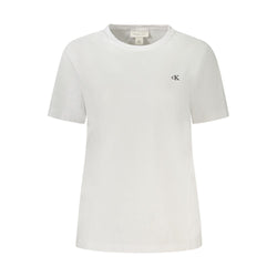 White Cotton Tops & T-Shirt Calvin Klein