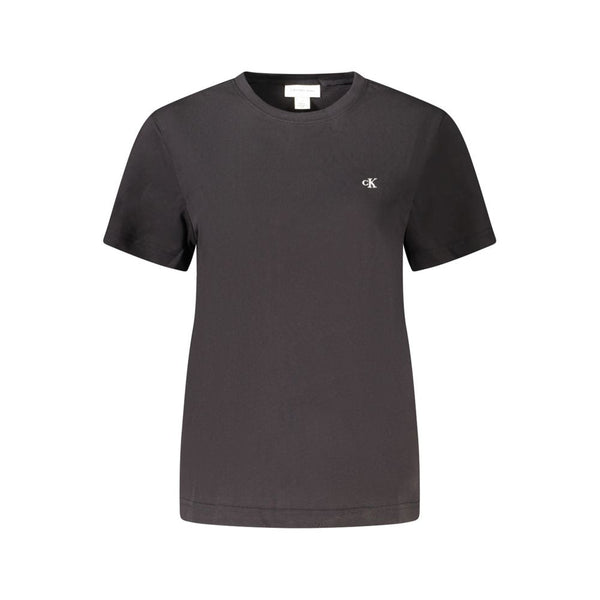 Black Cotton Tops & T-Shirt Calvin Klein