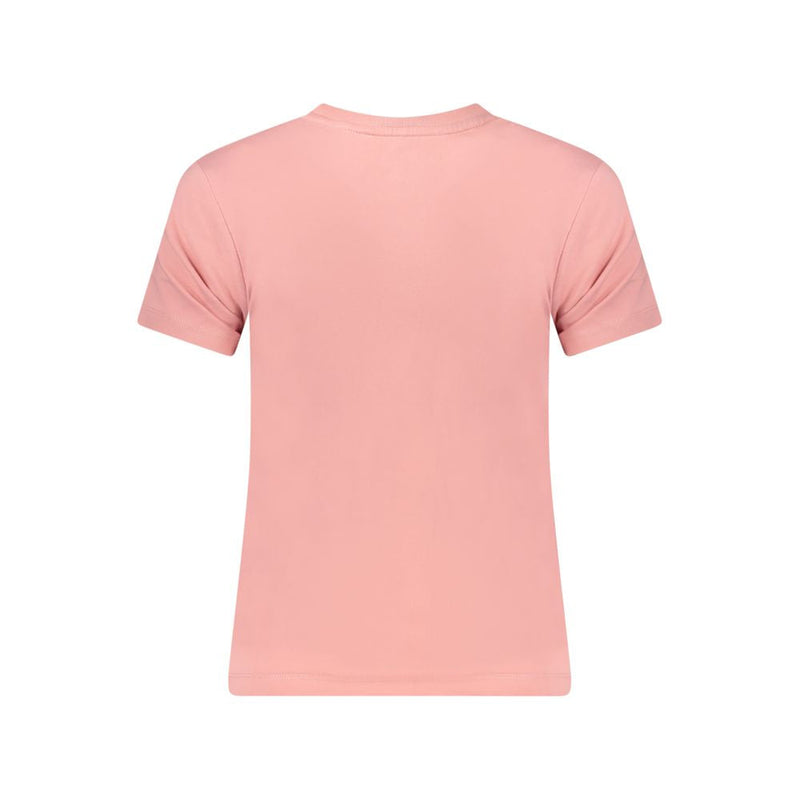 Pink Cotton Tops & T-Shirt Guess Jeans