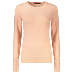 Pink Viscose Sweater Guess Jeans
