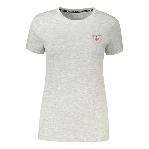 Gray Cotton Tops & T-Shirt Guess Jeans
