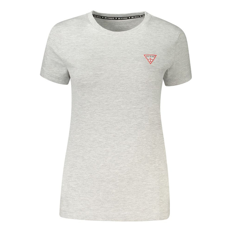 Gray Cotton Tops & T-Shirt Guess Jeans