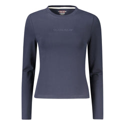Blue Cotton Tops & T-Shirt Guess Jeans