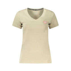 Green Cotton Tops & T-Shirt Guess Jeans