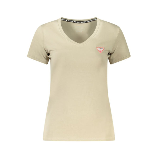 Green Cotton Tops & T-Shirt Guess Jeans