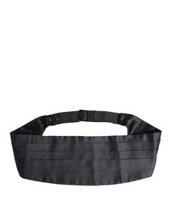 Dark Blue 100% Silk Belt Waist Cummerbund Dolce & Gabbana