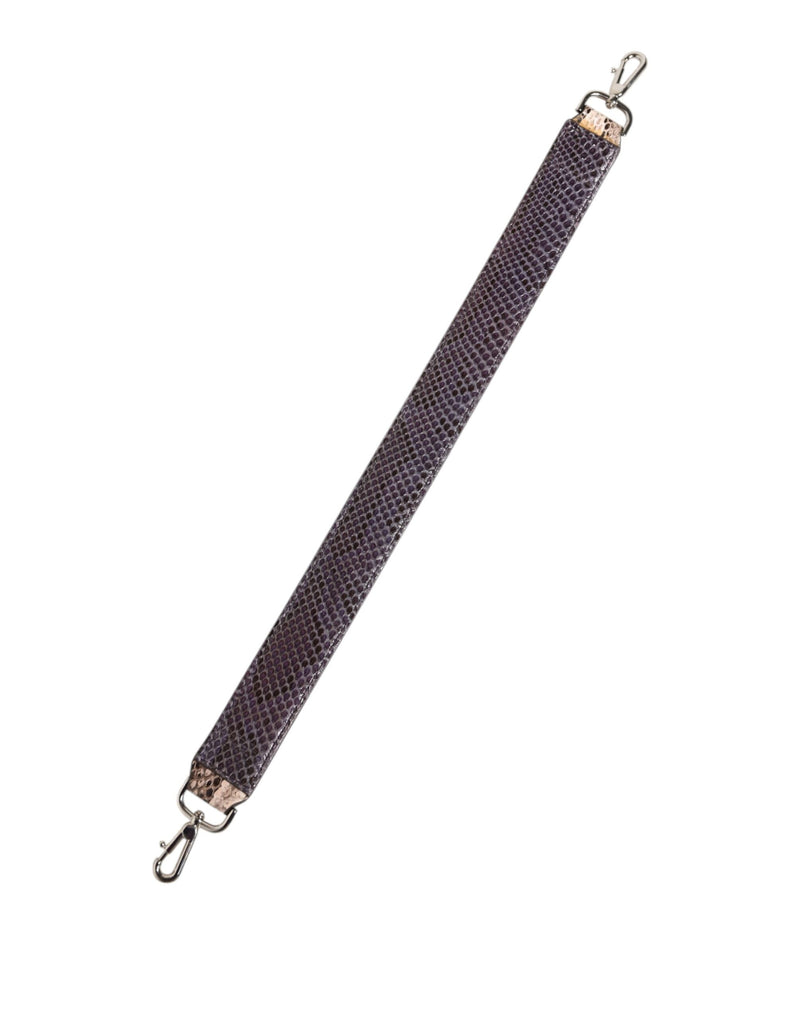 Beige Exotic Leather Handbag Accessory Shoulder Strap Dolce & Gabbana