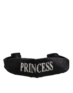 Black Princess Fantasy Braided Waist Belt Dolce & Gabbana