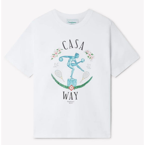 White Cotton T-Shirt Casablanca