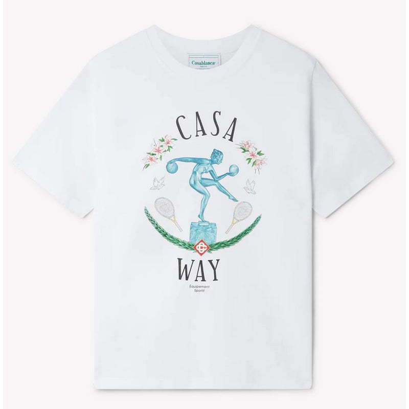 White Cotton T-Shirt Casablanca