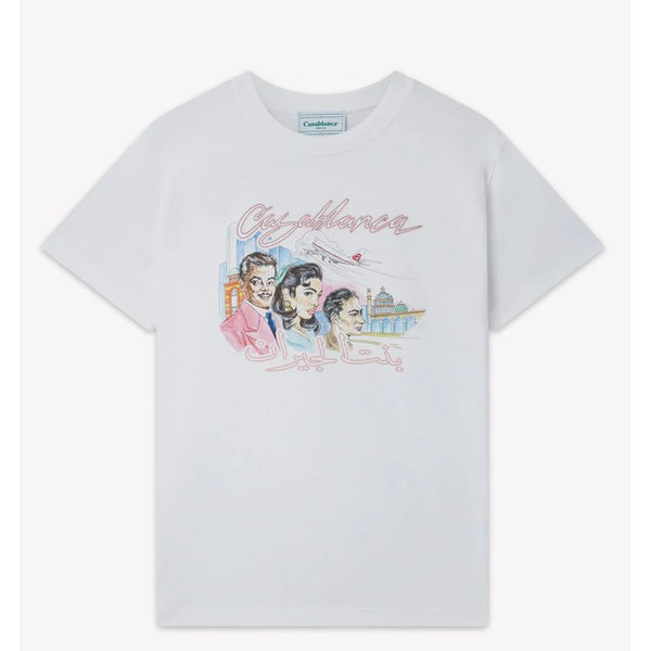 White Cotton T-Shirt Casablanca