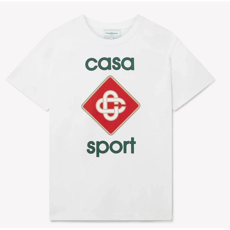 White Cotton T-Shirt Casablanca