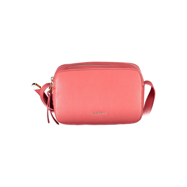 Pink Leather Handbag Coccinelle