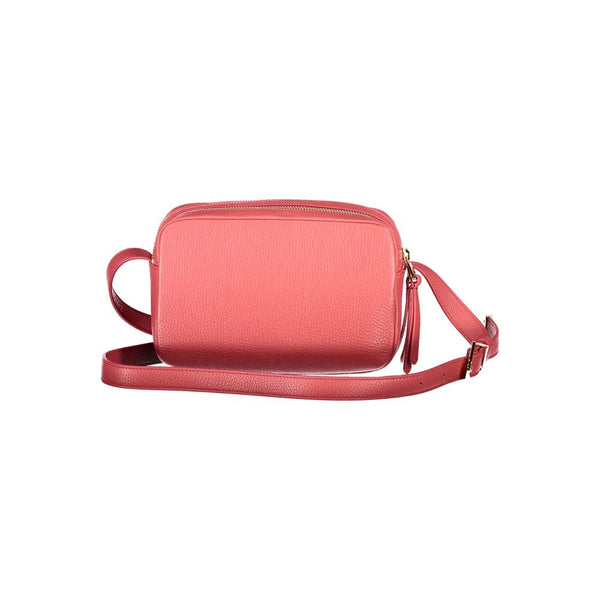 Pink Leather Handbag Coccinelle