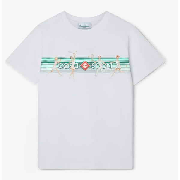 White Cotton T-Shirt Casablanca