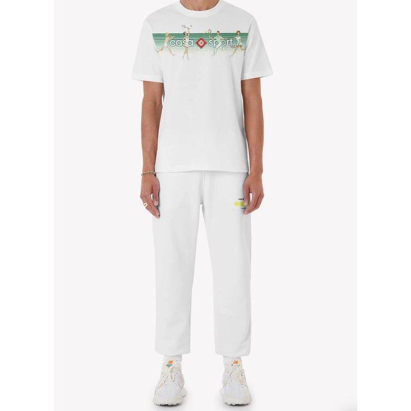 White Cotton T-Shirt Casablanca