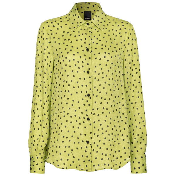 Green Polyester Shirt PINKO