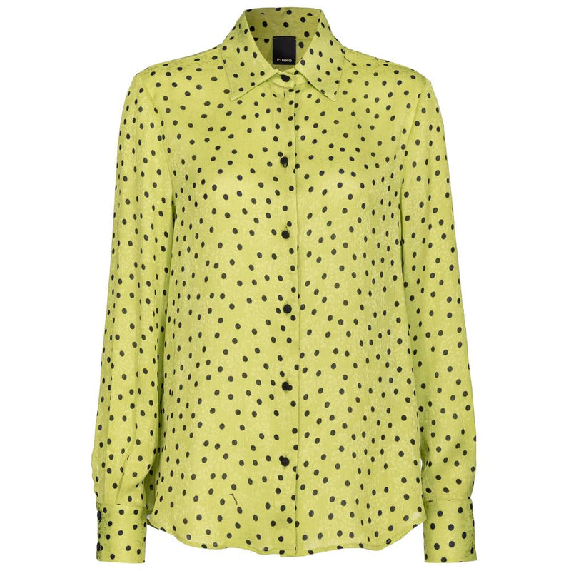 Green Polyester Shirt PINKO