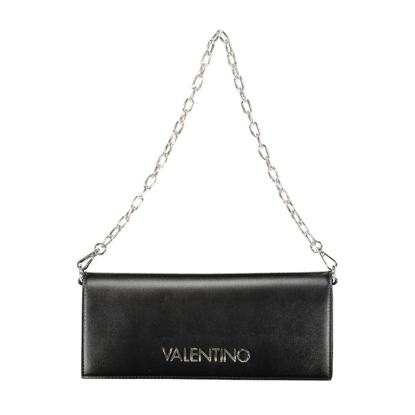 Black Polyethylene Women Handbag Mario Valentino