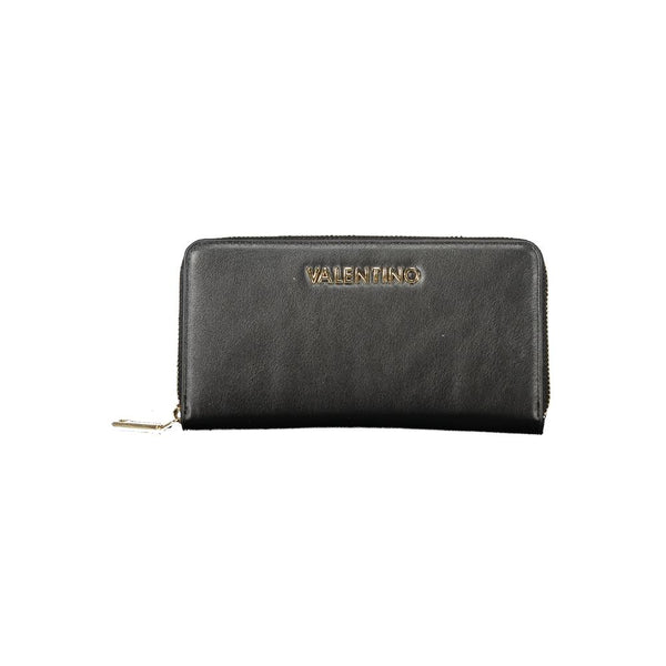 Black Polyethylene Women Wallet Mario Valentino
