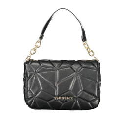Black Polyethylene Women Handbag Mario Valentino