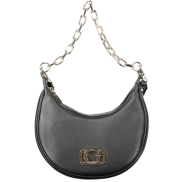Black Polyethylene Women Handbag Guess Jeans