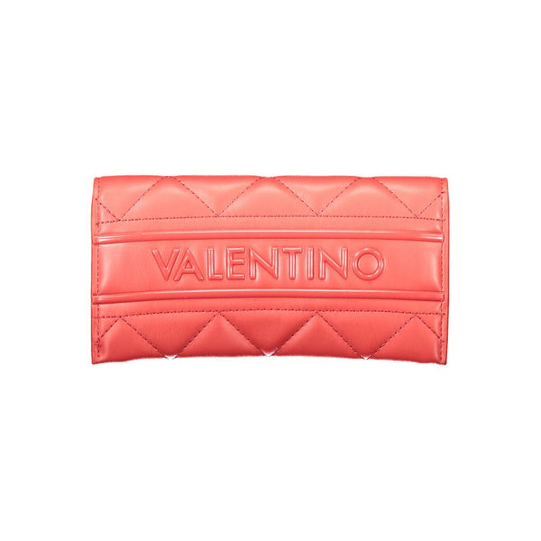 Red Polyethylene Women Wallet Mario Valentino