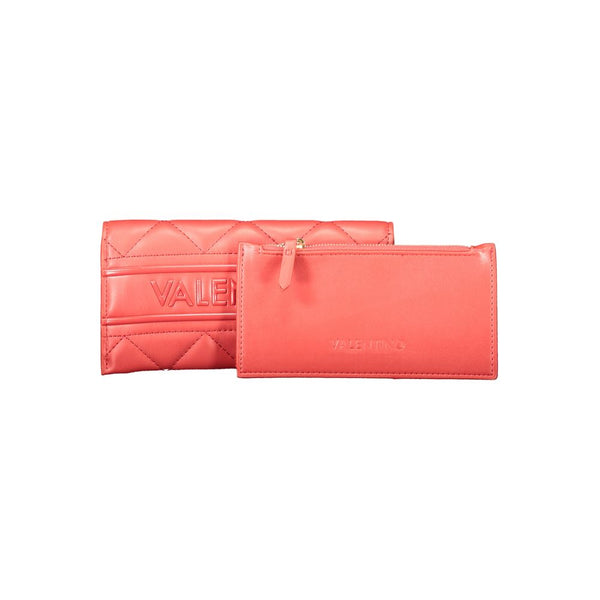 Red Polyethylene Women Wallet Mario Valentino