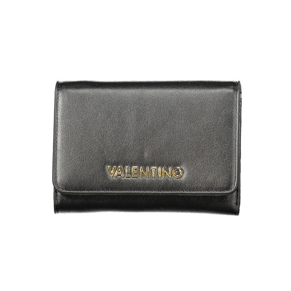 Black Polyethylene Women Wallet Mario Valentino