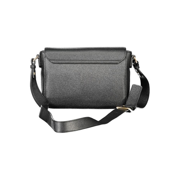 Black Polyethylene Women Handbag Mario Valentino