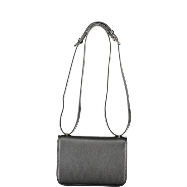 Black Polyethylene Women Handbag Mario Valentino