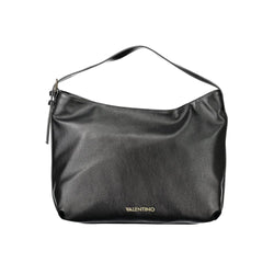 Black Polyethylene Women Handbag Mario Valentino