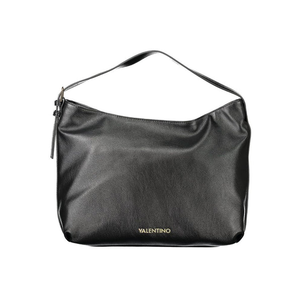 Black Polyethylene Women Handbag Mario Valentino