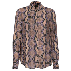 Multicolor Viscose Shirt PINKO