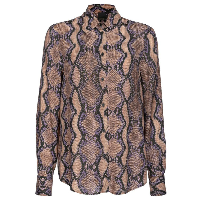 Multicolor Viscose Shirt PINKO