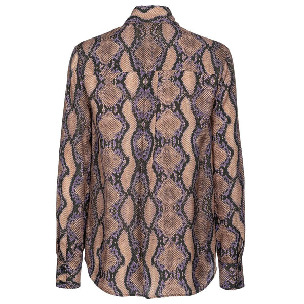 Multicolor Viscose Shirt PINKO
