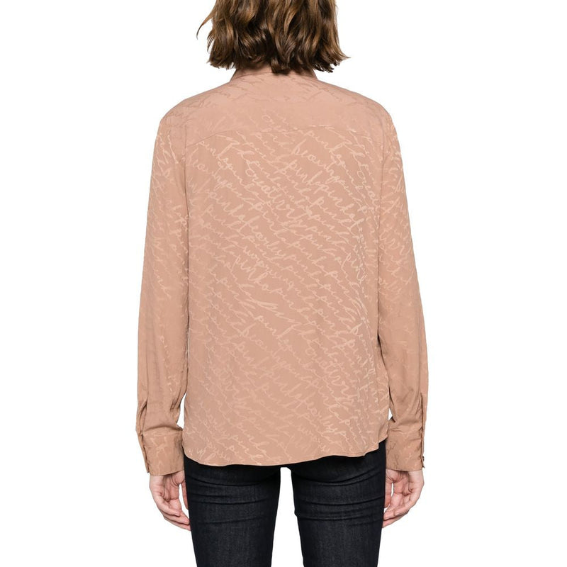 Beige Haircalf Shirt PINKO