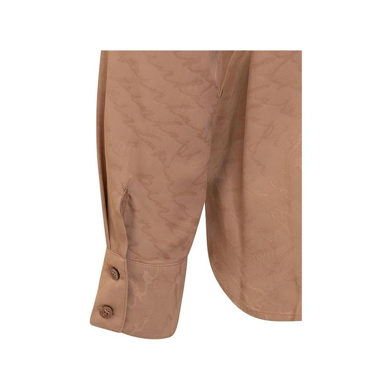 Beige Haircalf Shirt PINKO