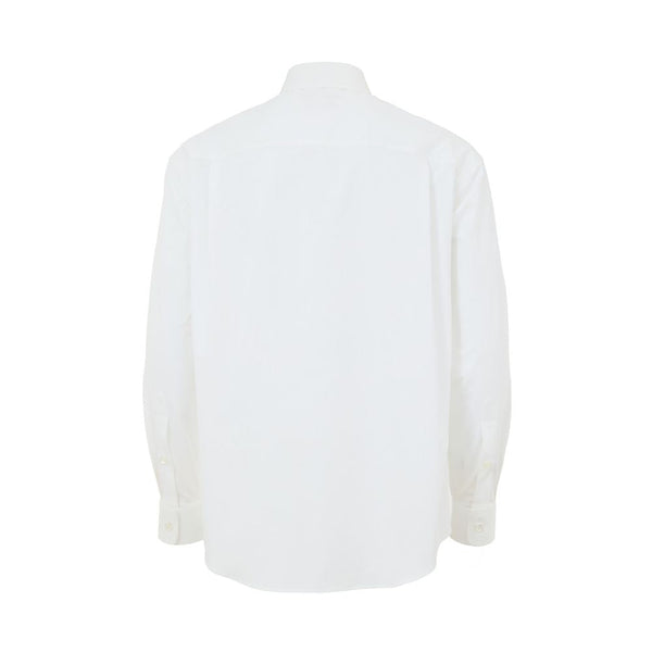 White Cotton Shirt Gucci