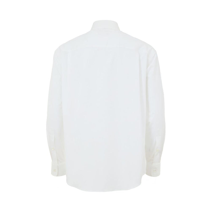 White Cotton Shirt Gucci