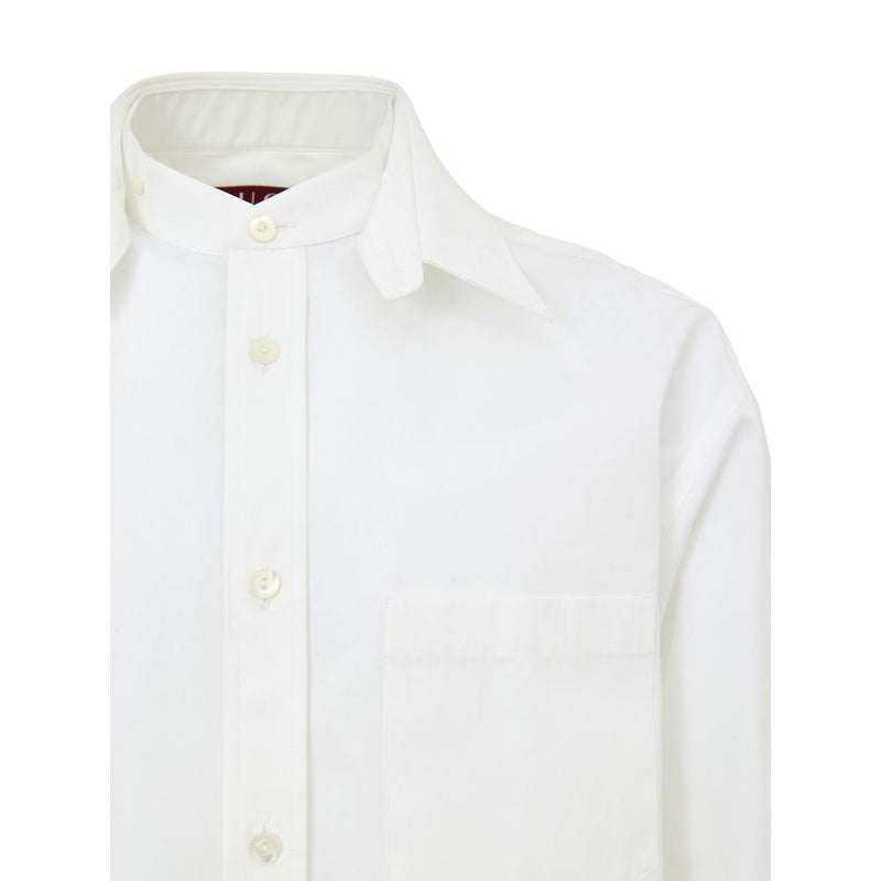 White Cotton Shirt Gucci