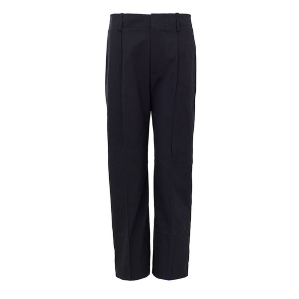 Navy Blue Cotton Pant Bottega Veneta