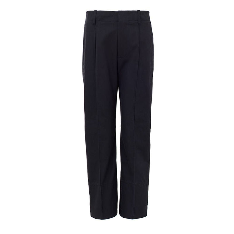 Navy Blue Cotton Pant Bottega Veneta