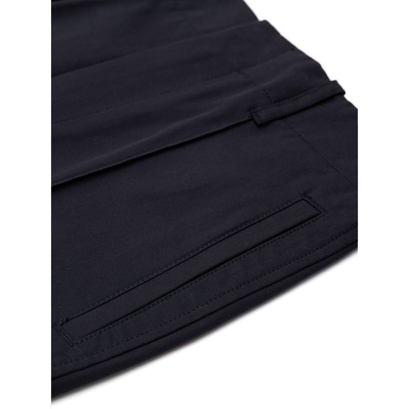 Navy Blue Cotton Pant Bottega Veneta