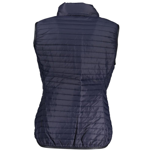 Blue Polyester Jackets & Coat Napapijri