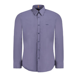 Blue Cotton Shirt Hugo Boss
