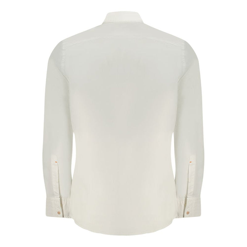 White Cotton Shirt Hugo Boss