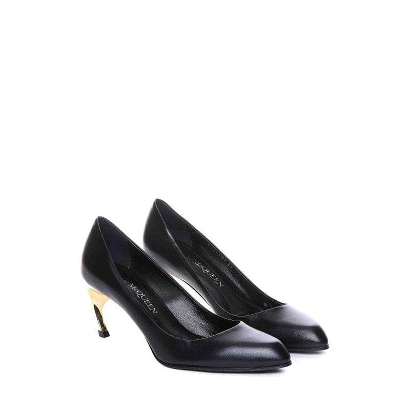 Armadillo Leather Pumps Alexander McQueen