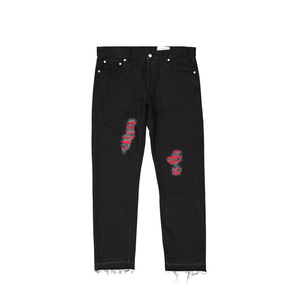 Cotton Denim Jeans Alexander McQueen
