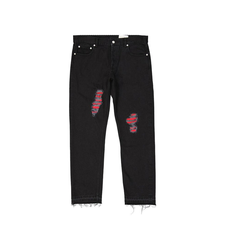 Cotton Denim Jeans Alexander McQueen